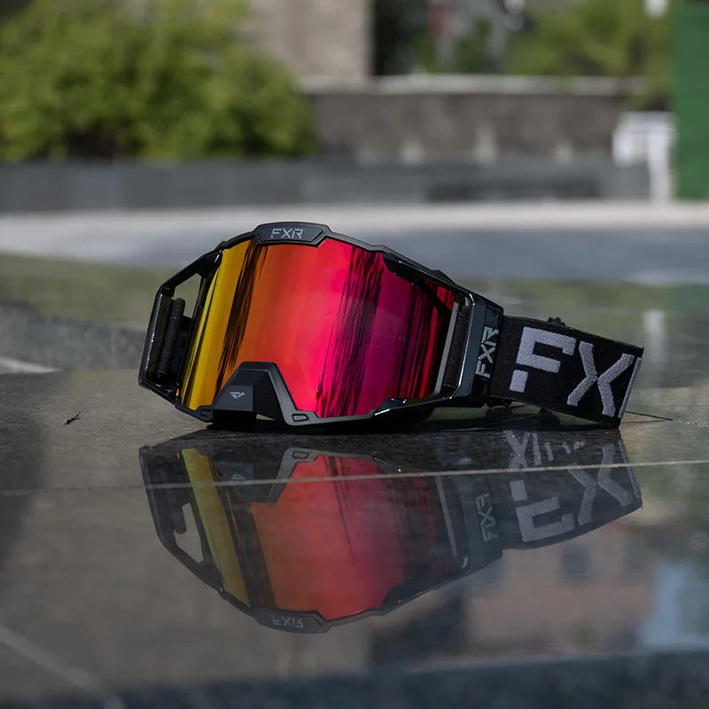 FXR Combat MX & Ski Goggles (Anti-Fog Double Lens)