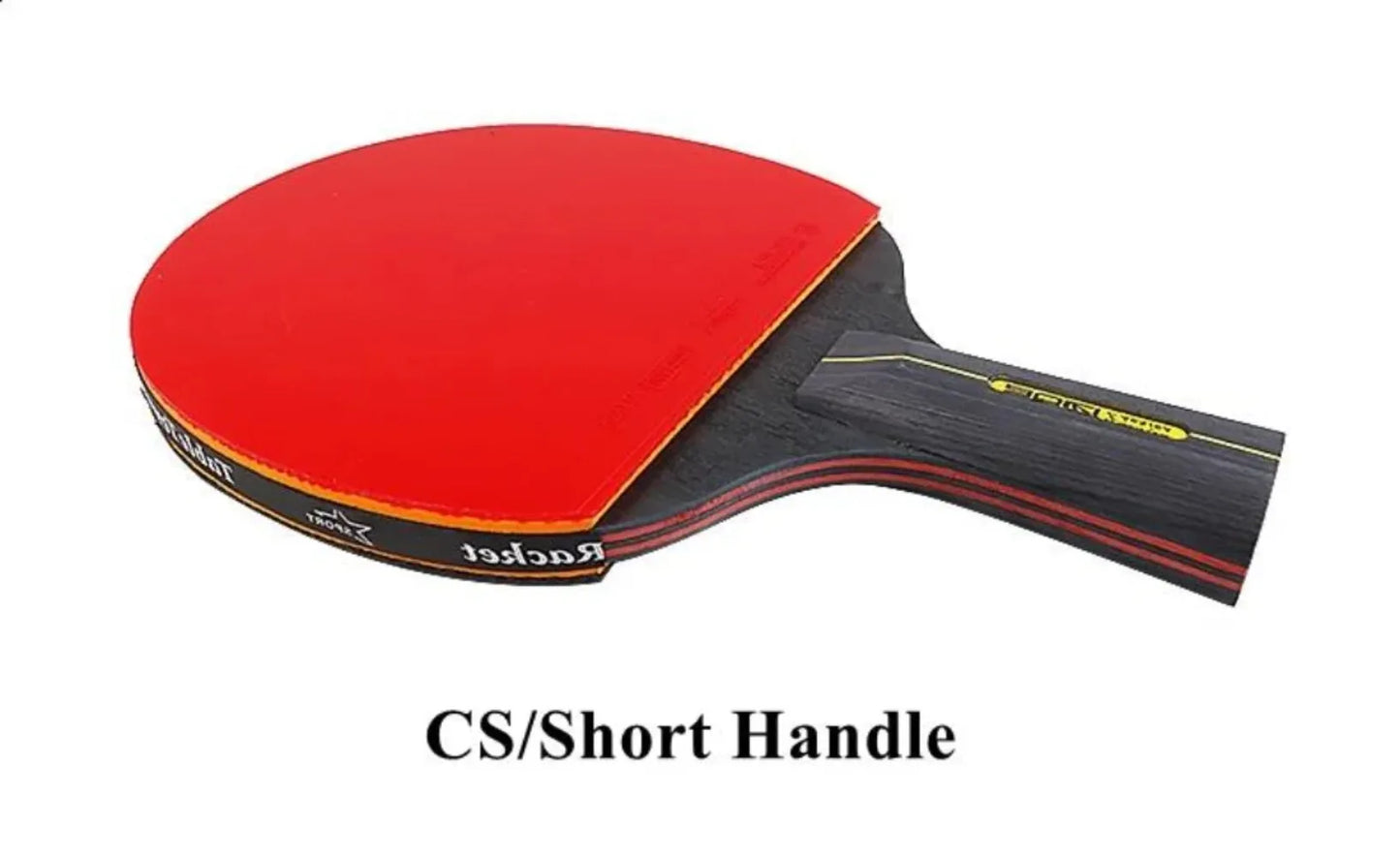 Professional Table Tennis Racket Set 2PCS - 5/6 Star
