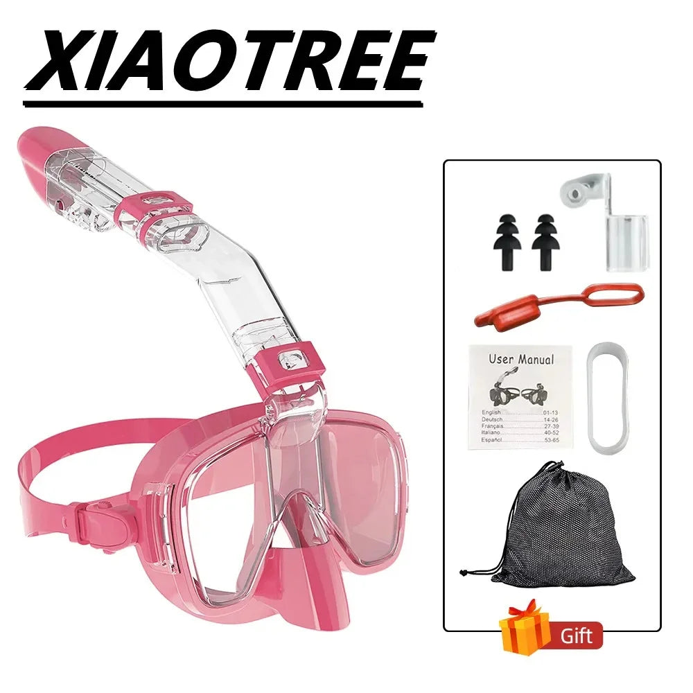 3-in-1 Convertible Snorkel & Dive Mask