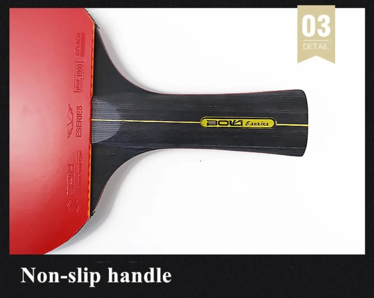 Professional Table Tennis Racket Set 2PCS - 5/6 Star