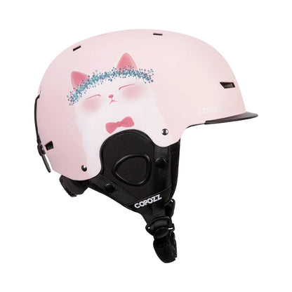COPOZZ Graphic Art Ski & Snowboard Helmet (CE Certified)