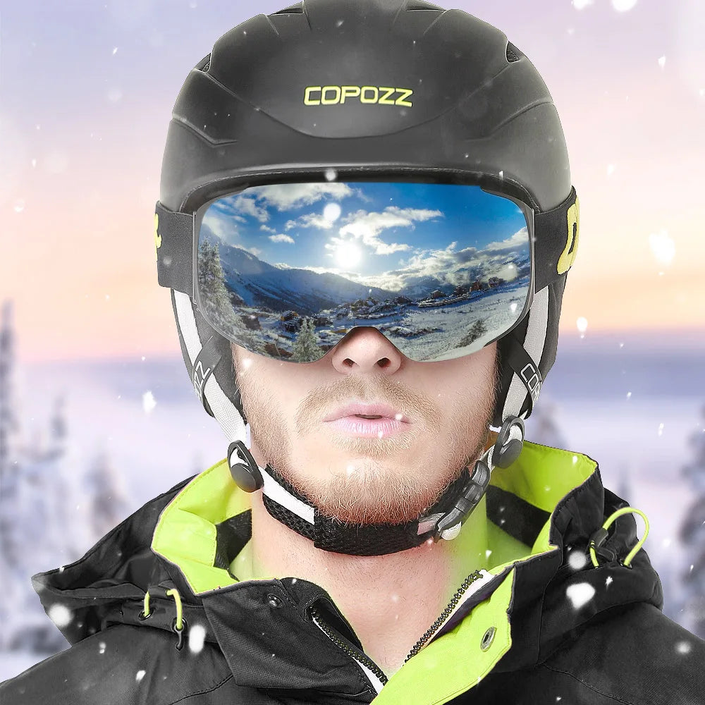 COPOZZ Magnetic Ski & Snowboard Goggles (2-Second Lens Change)