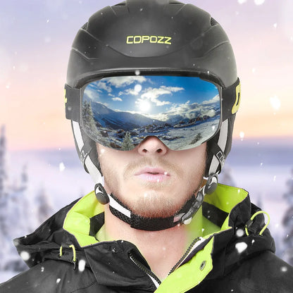 COPOZZ Magnetic Ski & Snowboard Goggles (2-Second Lens Change)