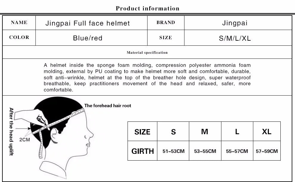 GINGPAI Taekwondo Sparring Headgear