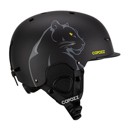 COPOZZ Graphic Art Ski & Snowboard Helmet (CE Certified)