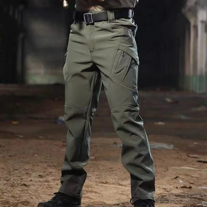 Waterproof Fleece-Lined Softshell Jacket & Pants Set