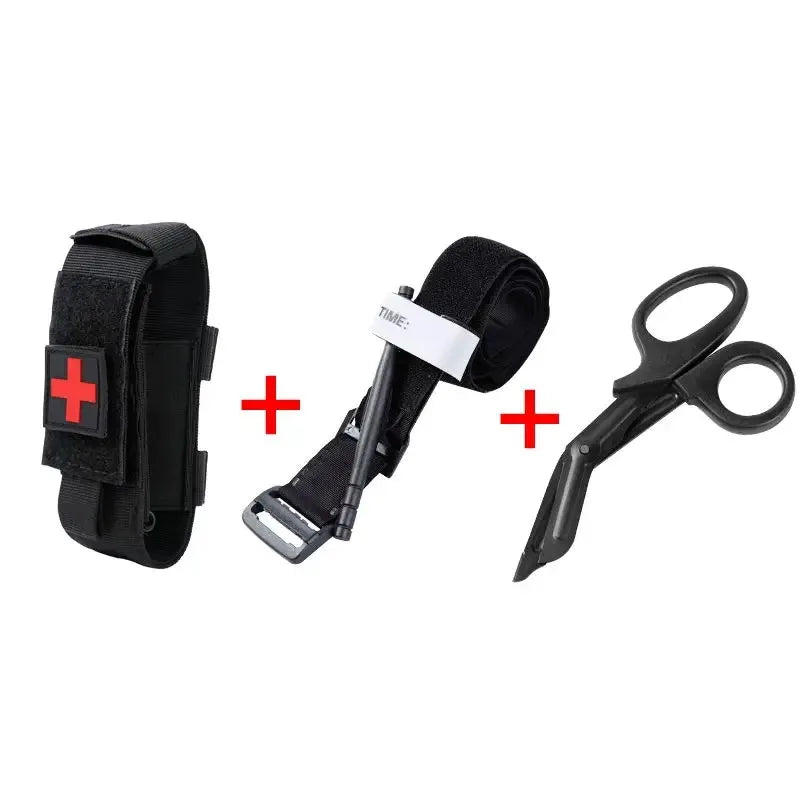 Tactical Tourniquet & Trauma Shear First Aid Kit