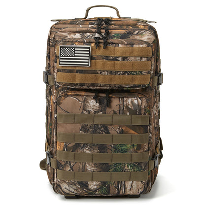 45L Tactical MOLLE Backpack for Hiking & Trekking