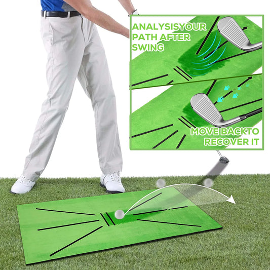 Instant Feedback Golf Swing Training Mat