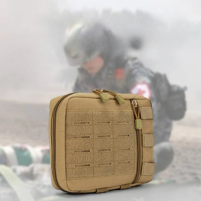 Tactical MOLLE Utility & First Aid Pouch