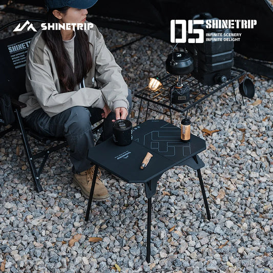 ShineTrip Ultra-light 2-in-1 Convertible Camping Table