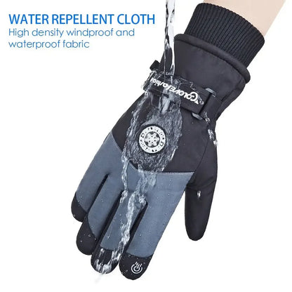 Waterproof Fleece-Lined Winter Sports Gloves
