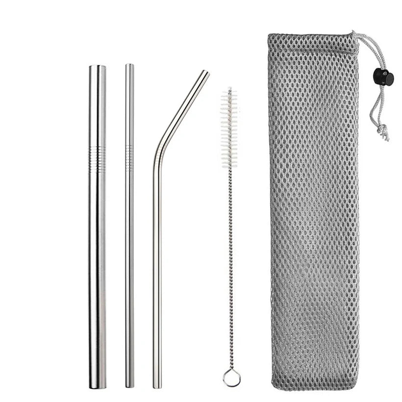 Reusable Stainless Steel Straws