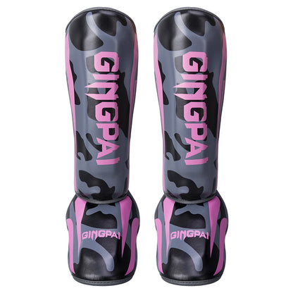 GINGPAI Camo Martial Arts Shin Guards