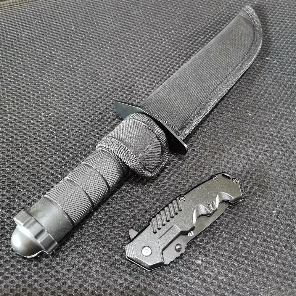 Tactical Survival Knife Combo Set