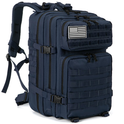 45L Tactical MOLLE Backpack for Hiking & Trekking