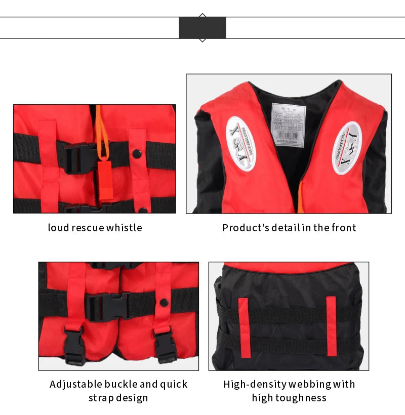 Universal Water Sports Safety Life Vest