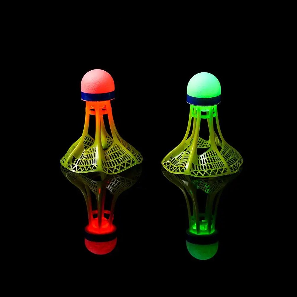 LED Luminous & Windproof Badminton Shuttlecocks