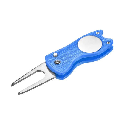 3-in-1 Switchblade Golf Divot Tool