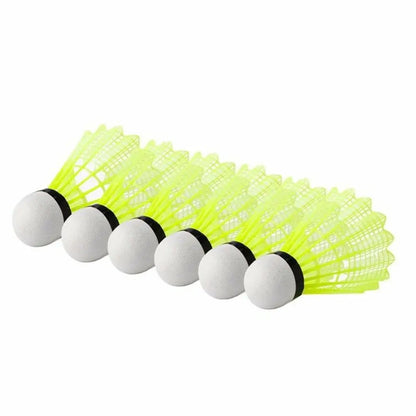 Durable Nylon Badminton Shuttlecocks (3 or 6 Pack)
