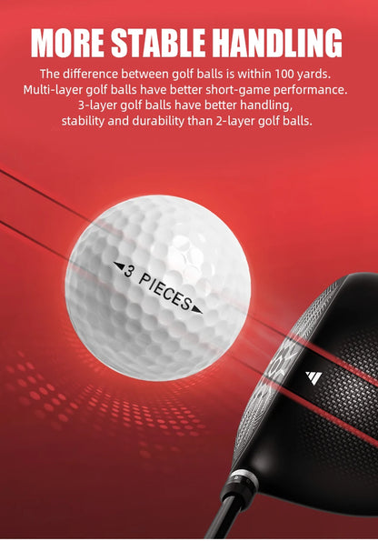 PGM Tour Performance 3-Piece Golf Balls