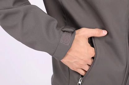Waterproof Fleece-Lined Softshell Jacket & Pants Set