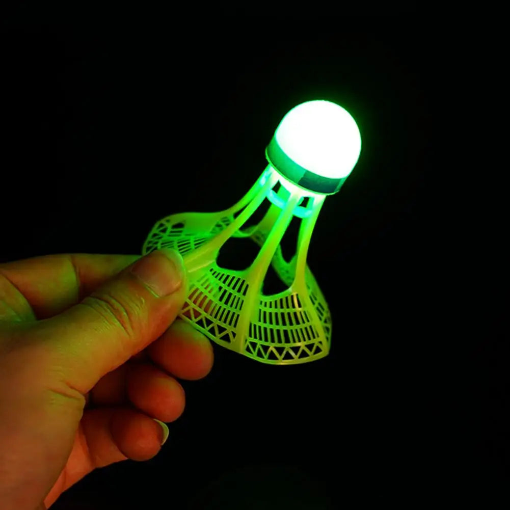 LED Luminous & Windproof Badminton Shuttlecocks