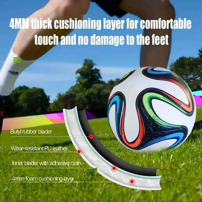 Professional Seamless Soccer Ball (Official Size 5)