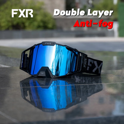 FXR Combat MX & Ski Goggles (Anti-Fog Double Lens)