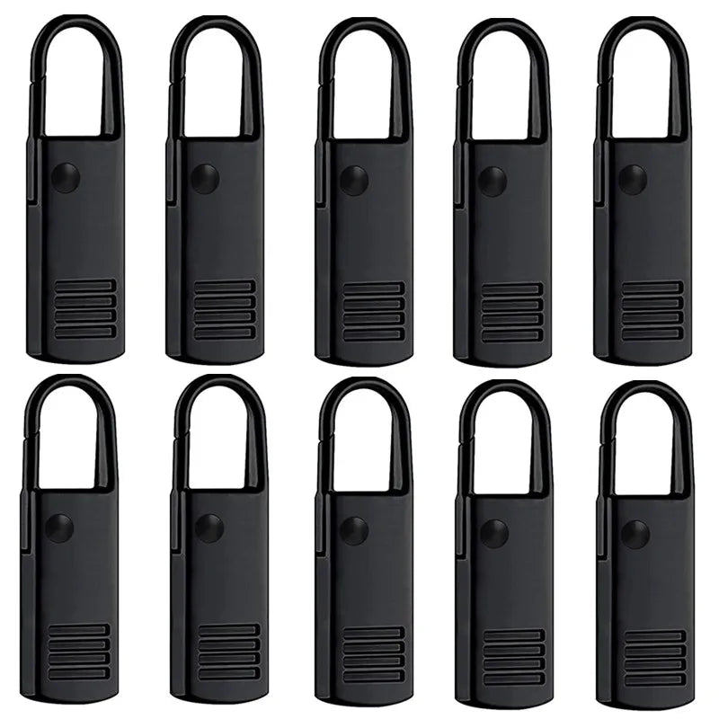 Instant Clip-On Metal Zipper Pulls