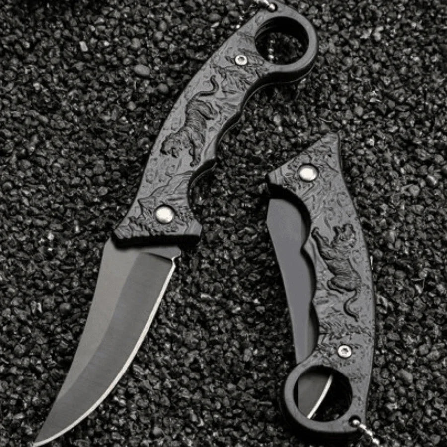 "Tiger Strike" Karambit Style Pocket Knife