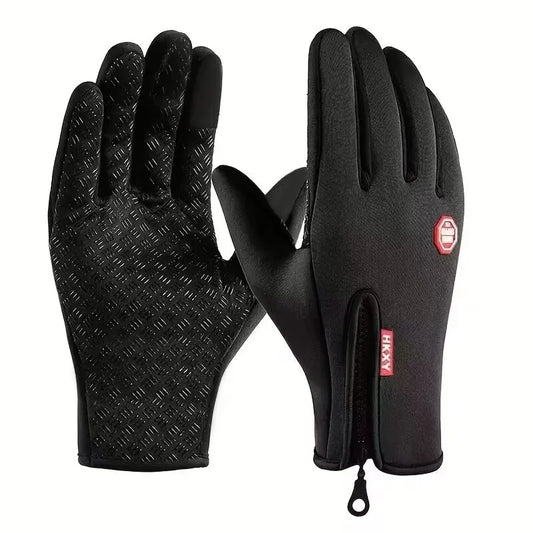 Waterproof Touchscreen Thermal Gloves for Outdoor Sports