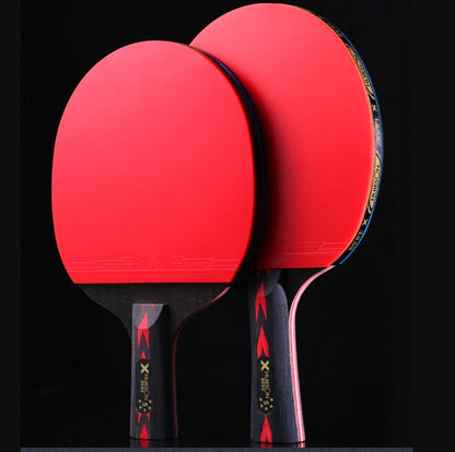 HUIESON 6-Star Carbon Table Tennis Racket Set (2-Pack)