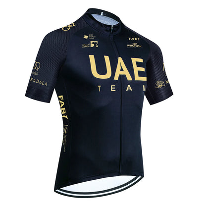 Pro-Team UAE Cycling Jersey & Bib Shorts Set (20D Gel Pad)