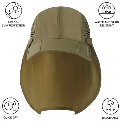 BASSDASH UPF 50+ Convertible Sun Hat