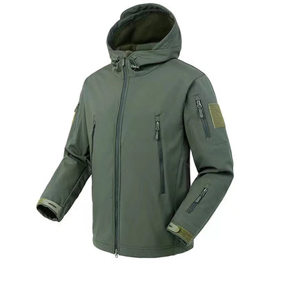 Waterproof Fleece-Lined Softshell Jacket & Pants Set