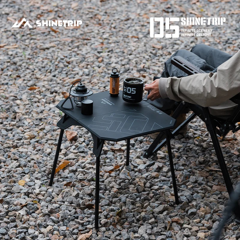 ShineTrip Ultra-light 2-in-1 Convertible Camping Table
