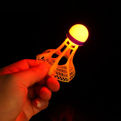 LED Luminous & Windproof Badminton Shuttlecocks