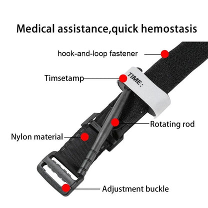 Tactical Tourniquet & Trauma Shear First Aid Kit