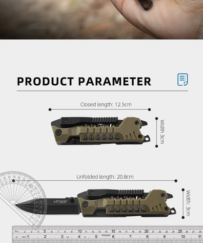 LETGOS 22-in-1 Tactical Multi-Tool Pocket Knife