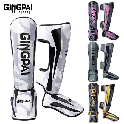GINGPAI Camo Martial Arts Shin Guards