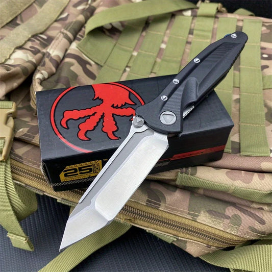 Tactical Folding Knife (D2 Steel & G10 Handle)