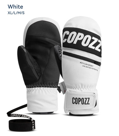 COPOZZ 3M Thinsulate Waterproof Ski Mittens