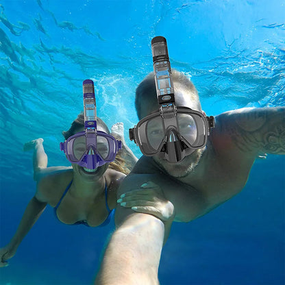3-in-1 Convertible Snorkel & Dive Mask