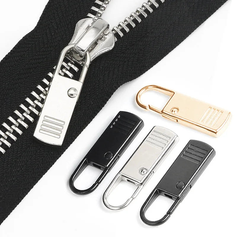 Instant Clip-On Metal Zipper Pulls