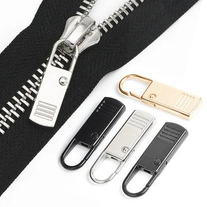 Instant Clip-On Metal Zipper Pulls