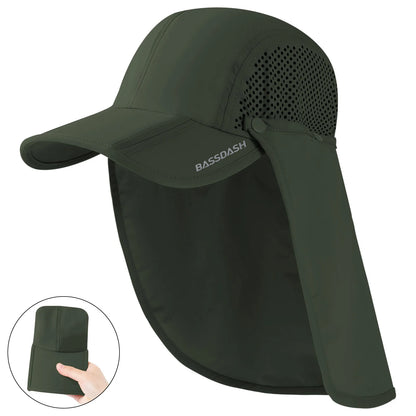 BASSDASH UPF 50+ Convertible Sun Hat
