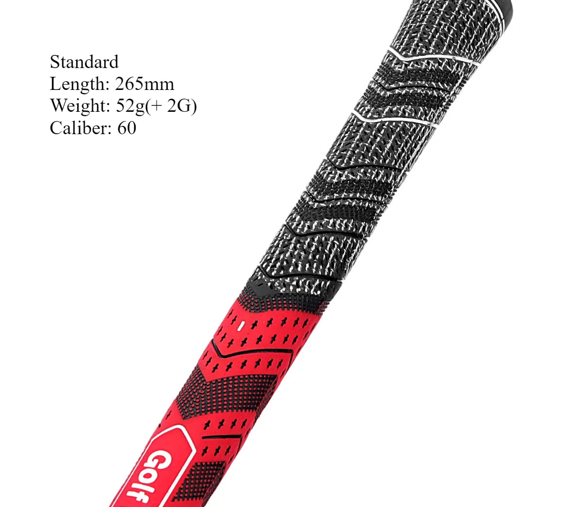 Hybrid Multi-Compound Golf Grip