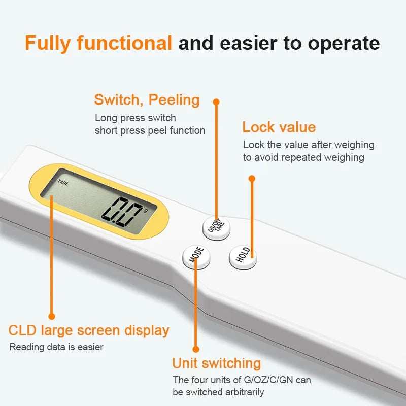 Precision Digital Measuring Spoon
