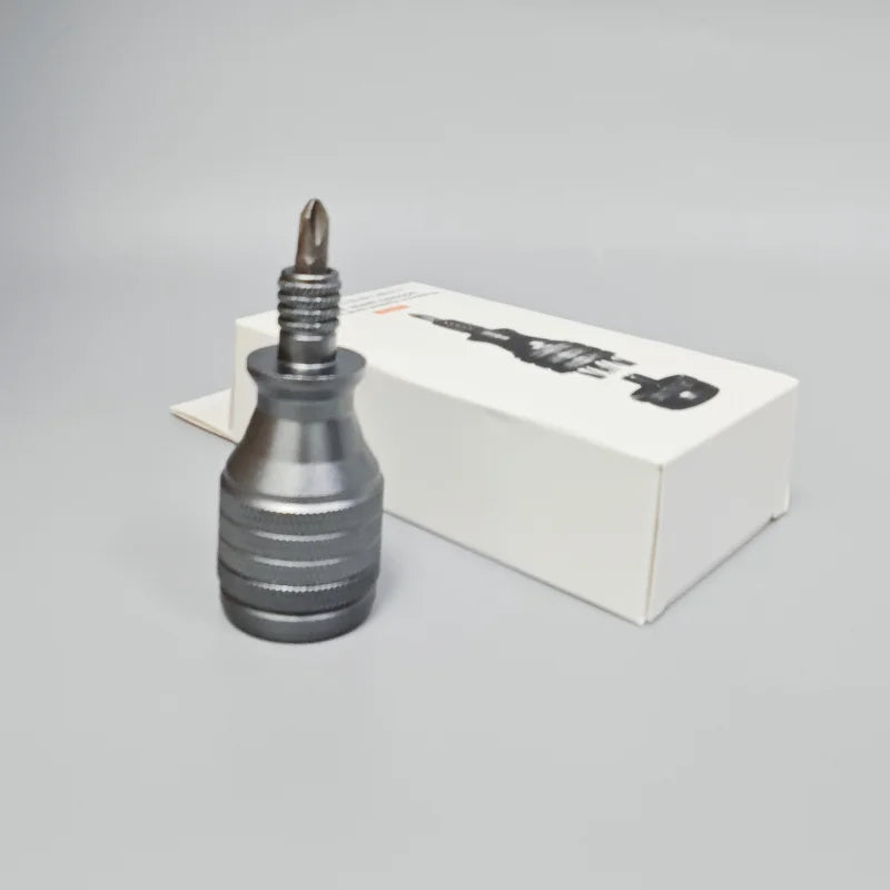 Compact 7-in-1 Aluminum Pocket Screwdriver